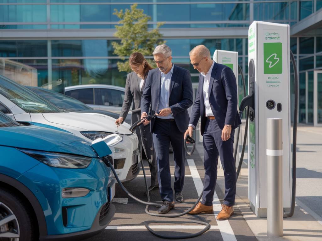 les avantages des bornes de recharge rapide pour les flottes d'entreprise